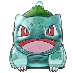Loungefly Pokémon Bulbasaur Cosplay Metallic Mini Backpack‎